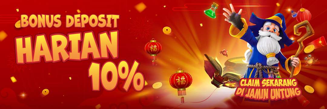 BONUS DEPOSIT HARIAN 10%